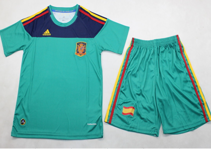 España 1a Equipación Portero 2010 - NIÑOS